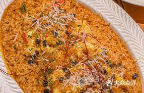 Crab King Egg Lobster Sauce Risotto