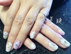 -手牵手美甲