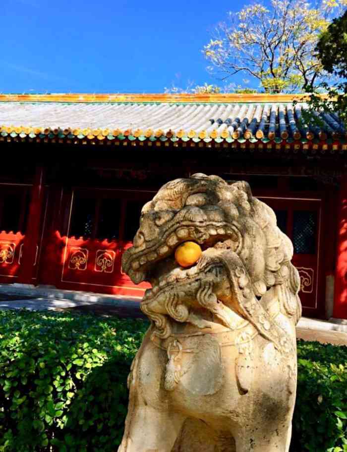 元圣宫-"元圣古刹位于北京市顺义牛栏山第一中学校园.