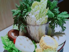 蔬菜拼盘-曼谷靠山街