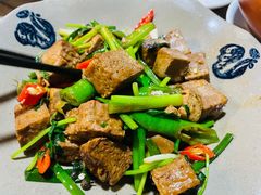 石锅黑豆腐-缘生态云南菜·野生菌庭院餐厅(华侨城店)