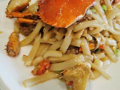 青蟹炒年糕-健眺小海鲜(临海后山店)