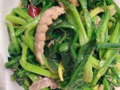 虾爬肉炒菠菜-双井轩(双井店)