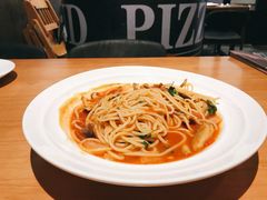 罗勒番茄菌菇意大利面-新贝乐意大利餐厅(苏州中心店)