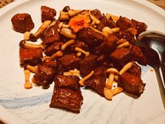 菌菇爆炒牛肉粒-漢舍中国菜馆(889广场店)