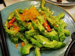 咸蛋炒苦瓜-鹿港小镇(黄金店)