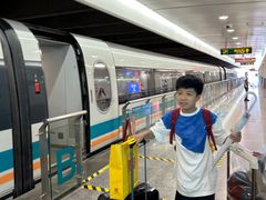 -龙阳路磁悬浮列车总站-停车场