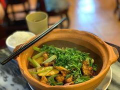 啫啫田鸡煲-紫金食坊(江南西路店)