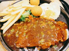 铁板牛排套餐-乡村基(世纪店)