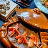 一画传世，这家蟹宴竟然蕴含了名画美学