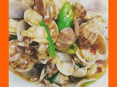 尖椒炒花甲-乡味海鲜农家菜·巽寮土窑鸡(地道美食店)