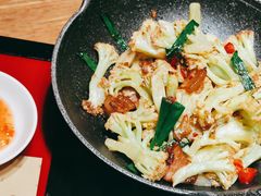 干锅有机花菜-鸡毛店·川菜(双楠店)