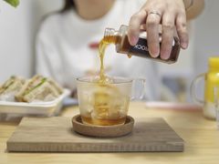 春桃 冷萃咖啡-黑石咖啡(小十字店)
