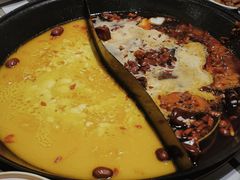 金汤板栗鸡鸳鸯锅-朱光玉火锅馆(正弘城店)