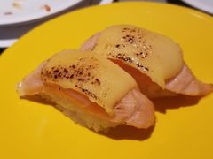 炙烧芝士三文鱼-小乔回转寿司(铁东万象汇店)