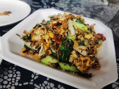 外婆菜炒蛋-临江餐馆二楼美食部落