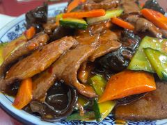 鱼香肝尖-北大地皖峰饭馆
