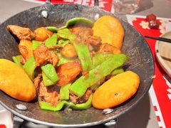 排骨豆角一锅出-厨创东北传家菜(信义坊店)