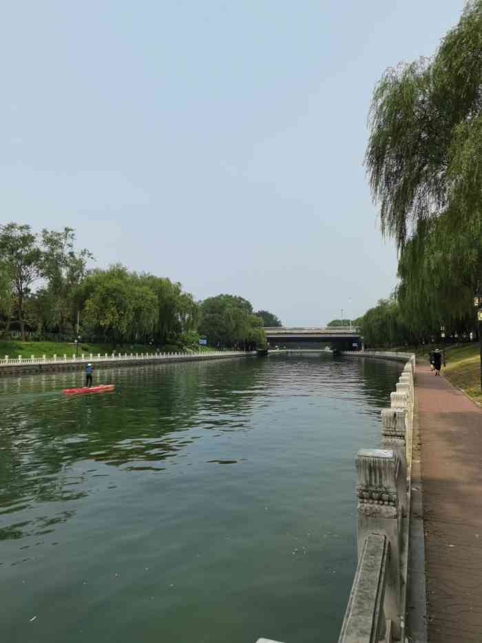 京城水系昆玉河游船长河湾码头-"昆玉河一年四季,每个季节都有不同的