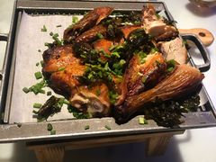 绿茶葱香烤鸡烤肉合拼-绿茶餐厅(松江万达店)