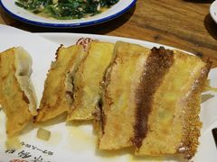 韭黄牛肉锅贴-海富荣·锅贴·陕菜家常菜(阳光城店)