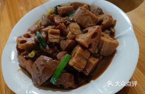 Braised Pork Belly with Lotus Root