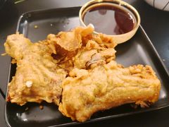 炸鸡腿-贡梅老面馆·蟹粉面·无锡特色小吃(南长街主推店)