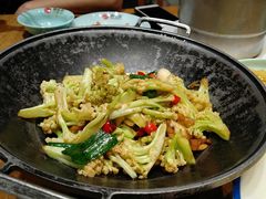 干锅有机花菜-鸡毛店·川菜(双楠店)