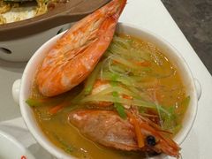 萝卜虾汤-双合园·海鲜水饺青岛菜(万佳广场店)