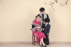 -时光纪亲子全家福照相馆(静安店母女写真父母纪念照)