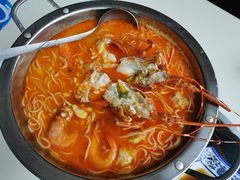 龙虾沙茶面-鑫悦楼煎蟹·16年海鲜大排档