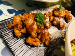 雪花糖醋里脊-绿茶餐厅(王府井永宁门店)