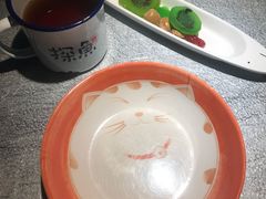 餐具摆设-探鱼·鲜青椒爽麻烤鱼(广州南沙万达广场店)