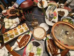 -柴火大院烤鸭民间菜