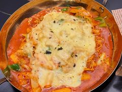 芝士拉面炒年糕-博欧姆新派韩国料理·炸鸡(艾尚店)