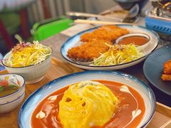 蛋包饭-猫头鹰炸鸡