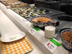 自助调料区-蓝白自选餐厅(烟大店)