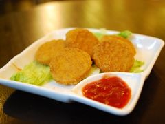 玉米可乐饼-爱德堡西餐咖啡吧(北师大店)