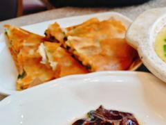 生煎虾肉韭菜饼-新南华大酒店(长寿店)