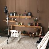 店铺主打儿童+孕妇+全家福的摄影 环境属于工业风