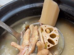 莲藕鸡爪花生汤-文记壹心鸡(宝华路店)