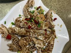 椒盐虾菇肉-天天渔港海鲜酒家(石浦玉泉路店)