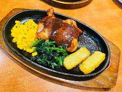 黑胡椒铁板鸡排-萨莉亚(百联真光路店)