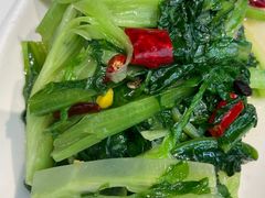 清炒油麦菜-院8里·少城记忆老川菜(宽窄巷子店)