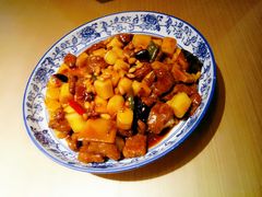 松子牛肉炒年糕-兔爸私家小厨(新北万达店)