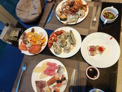 -大中华希尔顿酒店-念自助餐·海南美食·三文鱼