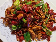 干煸鱿鱼须-海东头·疙瘩汤(万达四楼店)