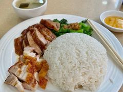烧鹅拼烧肉饭-老字号蛇口德记烧腊饭店·海鲜加工