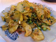 炸海椒土豆片-余家庄肥肠鱼地方汤锅(银杏大道店)