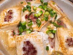 砂锅煎酿豆腐-小鱼故事海鲜饺子(立山店)